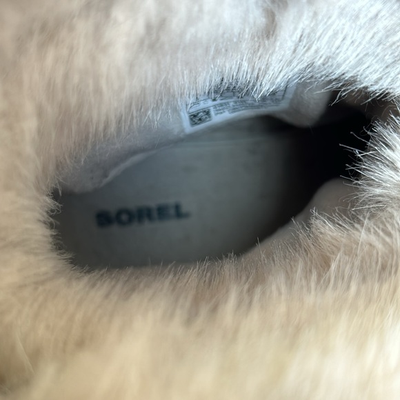 SOREL Trivoli lll Women’s Suede Waterproof Winter Boots in Quarry/Cloud Gray 6 - Picture 14 of 17